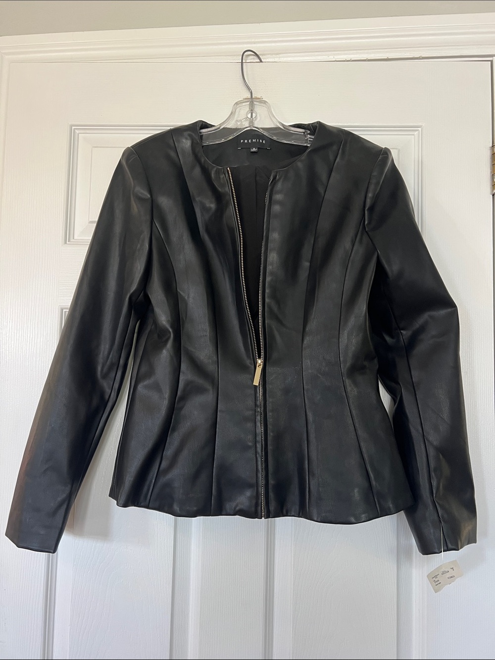 NWT faux Leather Jacket
